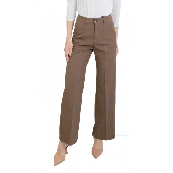 Pantalone gessato "Eva"